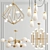 Exclusive Chandelier Collection: Chic & Luxurious 3D model small image 1