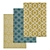 Luxury Carpet Set 709 3D model small image 1