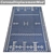 Luxury Set of 3 High-Quality Carpets 3D model small image 4