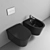 Suyo Smart Bidet Toilet Combo 3D model small image 3