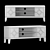 Modern TV Stand - 1550x600x400mm 3D model small image 4