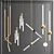 Modern Minimalist Pendant Collection 3D model small image 1