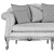 Gianfranco Ferre Nashville Two-Seat Sofa 3D model small image 5