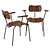 Nod Set Chairs: Stylish Seating Solutions 3D model small image 2