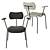 Nod Set Chairs: Stylish Seating Solutions 3D model small image 3