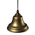 Vintage-inspired Brass Lampshade 3D model small image 7