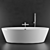 Modern Compact Bath Tub 3D model small image 2