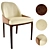 Classic Elegance: BENTLEY Malvern Chair 3D model small image 4