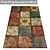 Luxury Carpets Set for Stunning Renders 3D model small image 3