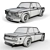 Rare BMW 2002 Turbo 1974 3D model small image 2