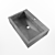 Concrete Screen Sink 3D model small image 2