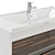 Edelform Belle 100: Stylish White Furniture Set 3D model small image 3
