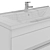 Edelform Belle 100: Stylish White Furniture Set 3D model small image 4