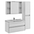 Edelform Belle 100: Stylish White Furniture Set 3D model small image 5