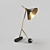 Cleo Black Metal Table Lamp: Stylish and Contemporary 3D model small image 1