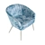 Luxurious Tiana Designer Armchair 3D model small image 2