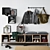 Modern Entryway Set by Ikea 3D model small image 1
