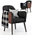 Elegant NUSS Sandalyeci Chair 3D model small image 1