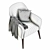 Elegant NUSS Sandalyeci Chair 3D model small image 5