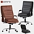 Stylish Corona Render Leather Chair 3D model small image 5