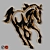 Elegant Horse Wall Decor 3D model small image 1