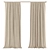 Linen Wind Curtains | 111 3D model small image 3
