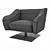 Luxxu Saboteur Swivel Chair 3D model small image 8