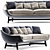 Avì Es Sofa: Contemporary Comfort and Style 3D model small image 1
