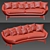 Avì Es Sofa: Contemporary Comfort and Style 3D model small image 4