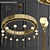 Elegant Islamic Chandelier for Spacious Areas 3D model small image 1
