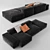 Modern Modular Sofa with Hidden Metal Structure 3D model small image 2