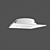 BASICO GU10 Downlight: Modern LED Luminaire 3D model small image 3