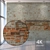Seamless Brick Wall with Architectural Element 3D model small image 1