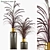 Elegant Grass Vase: Versatile Beauty 3D model small image 1