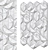 GlamourGypsum: Stylish Mosaic Wall Panel 3D model small image 2