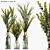 Versatile Branches in Vases: Kitchen, Dining, Living 3D model small image 1