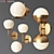 Copper Bra Duos Wall Sconce 3D model small image 1