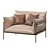 Kaba Outdoor Armchair 3D model small image 4