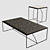 Elegant Arc Terrazzo Side Table 3D model small image 5