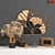 Modern Chic Decor Piece 3D model small image 1