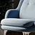 FRI JH4DS Lounge Chair by Fritz Hansen 3D model small image 5