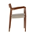 Danish Moller Model 57 Armchair 3D model small image 3