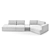 OM RENE 3: Elegant Wooden Sofa 3D model small image 2