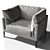 Sleek Comfort: Living Divani Floyd 3D model small image 2