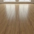 Natural Wood Parquet Flooring 3D model small image 3