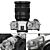 FujiFilm X-T4 Mirrorless Camera 3D model small image 4