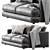 Cozy Haven Sofa: Stylish & Comfortable 3D model small image 3