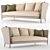 Elegant Käbu Sofa: Modern Design 3D model small image 2