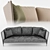 Elegant Käbu Sofa: Modern Design 3D model small image 3