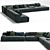 Lema Cloud Sofa: Luxurious Comfort 3D model small image 1
